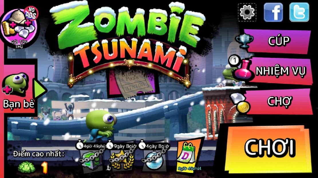 Hướng Dẫn Cách Download Và Cài Đặt Zombie Tsunami Cho Pc