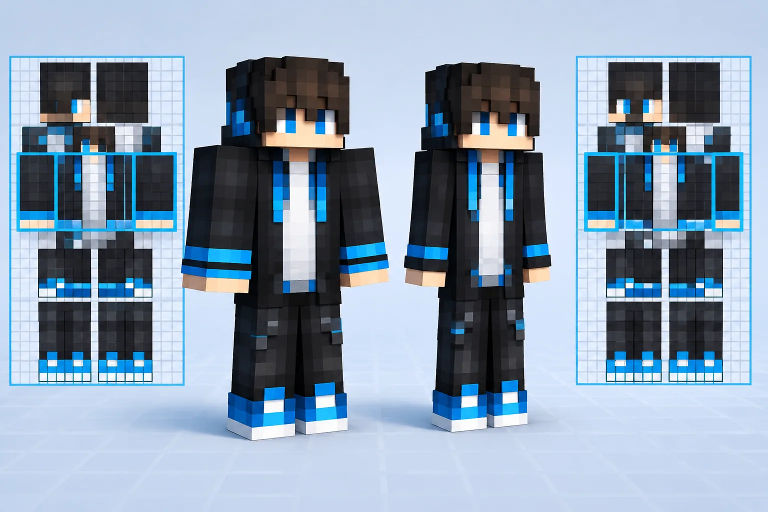 Minh hoạ File skin hợp lệ có định dạng và kích thước thế nào?