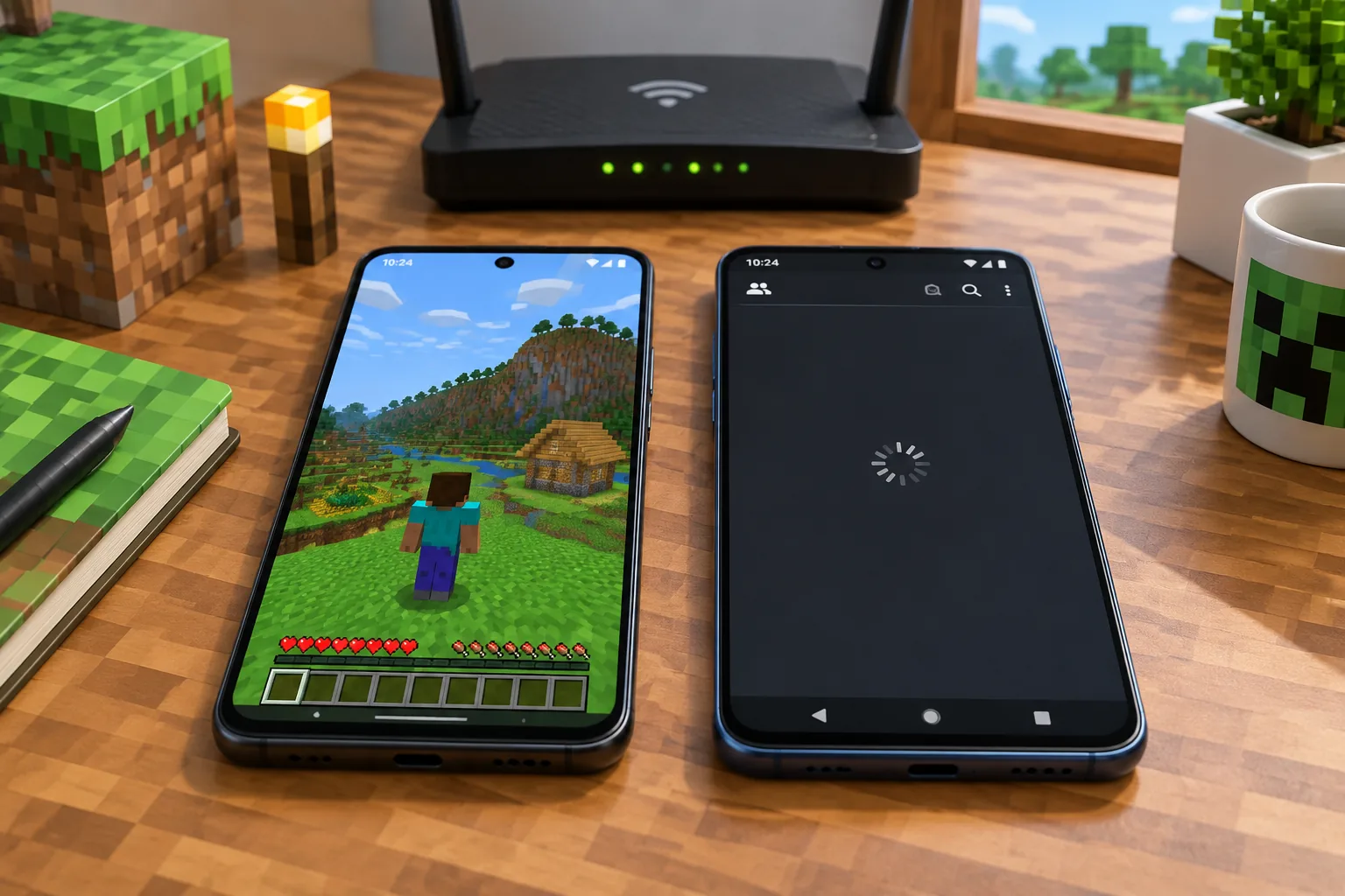 Minh hoạ Vì sao không thấy world của bạn dù cùng wifi?